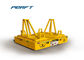 Flatbed Material Handling Electric 3t Rail Transfer Cart Heavy Duty
