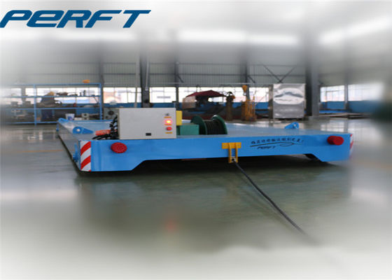 Motorized Electric Rail Powered 20m/Min Material Moving Carts