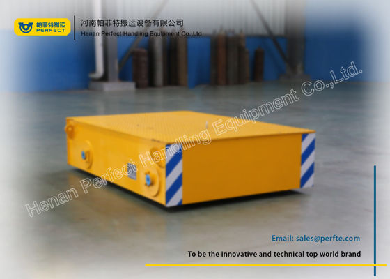 5 Ton Rail Transfer Cart Steerable Turning Automated Trackless Car