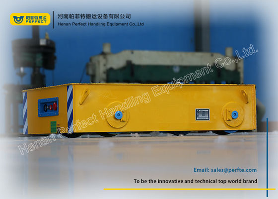 5 Ton Rail Transfer Cart Steerable Turning Automated Trackless Car